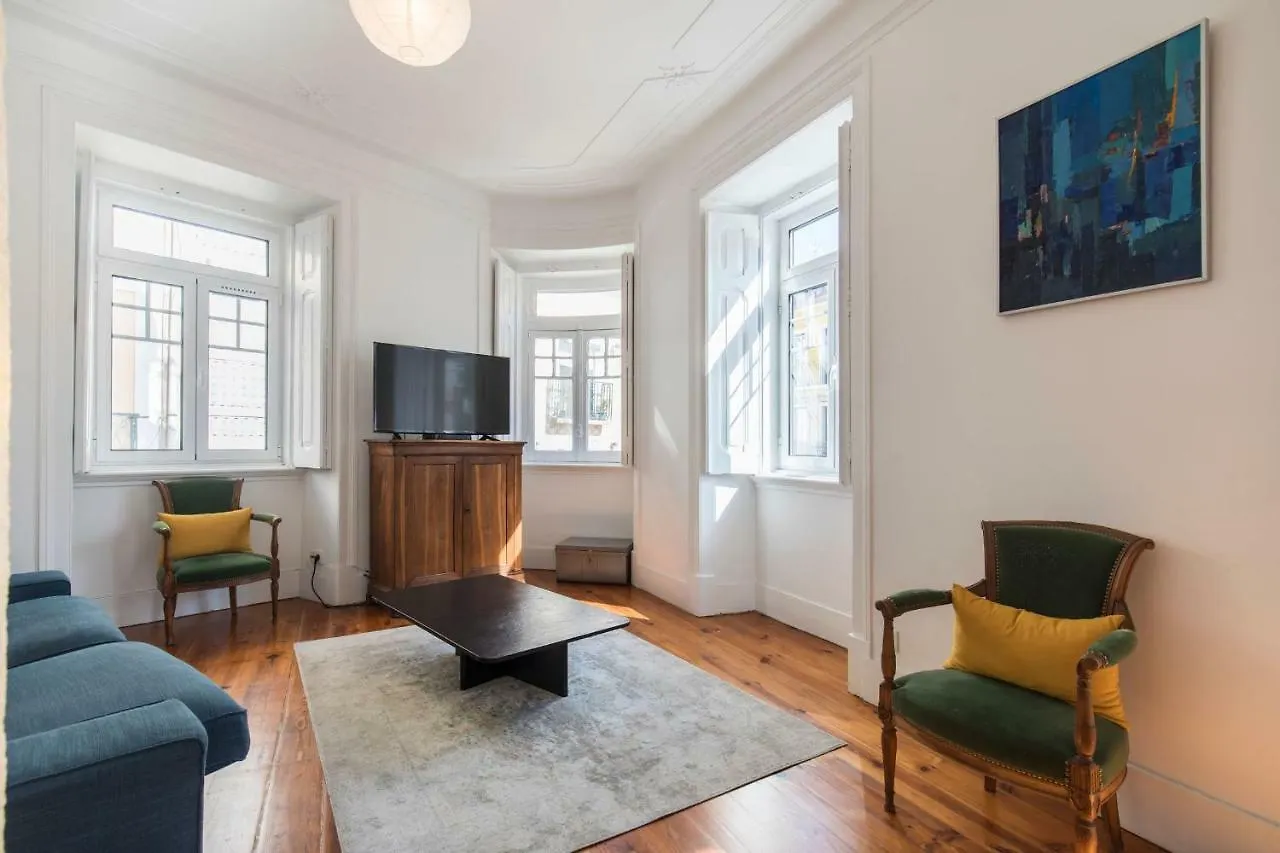 Lovelystay - Peaceful Living - Heart Of The City Lisboa Portugal